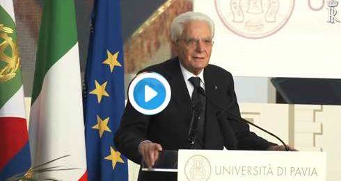 mattarella Non si invochi la libertà