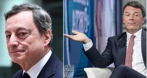 Renzi e Draghi guida europea