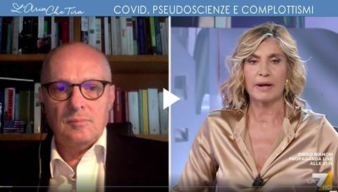 myrta merlino persone non vaccinate