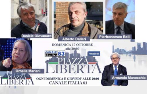 Piazza Libertà puntata di domenica 17 ottobre