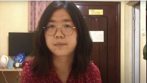 Zhang Zhan giornalista cinese in sciopero della fame