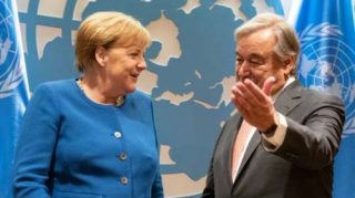 onu guterres merkel beni pubblici globali