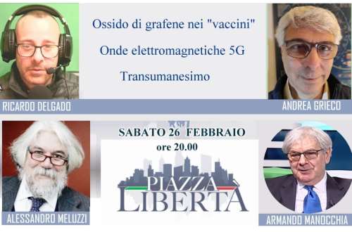 PIAZZA LIBERTA' grafene 5g