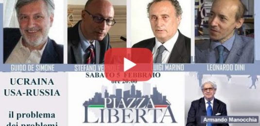 PIAZZA LIBERTA' Ucraina, USA-Russia
