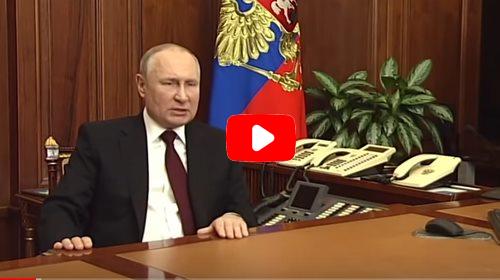 Putin Ucraina pupazzo dei mondialisti