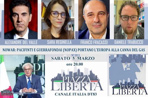 pacifinti e guerrafondai portano l'Europa alla canna del gas