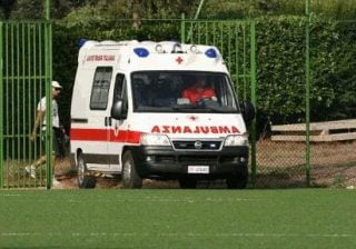 calciatore in arresto cardiaco
