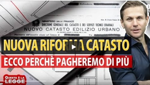 riforma del catasto