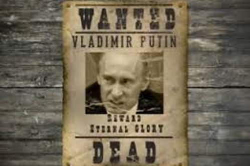 Taglia da un milione di dollari sulla testa di Putin