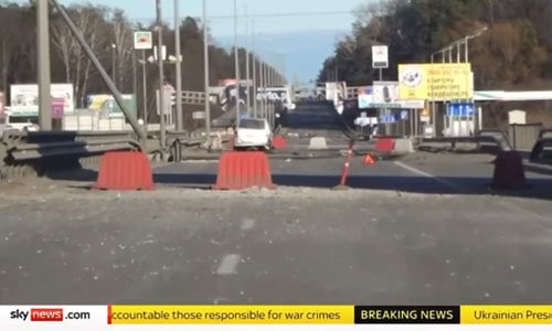 checkpoint ucraino