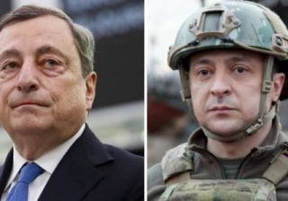 Mario Draghi e Zelensky