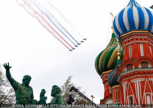 Il 9 Maggio il popolo russo festeggia la vittoria sul nazismo