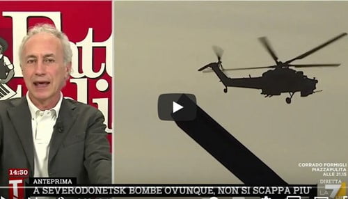 Travaglio: "Mosca sta vincendo la guerra"