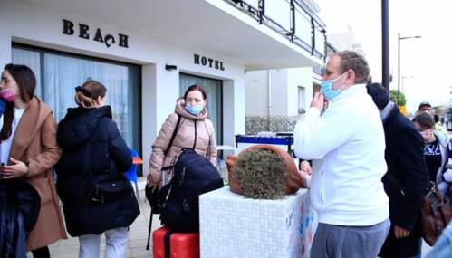 profughi ucraini lavorano negli hotel