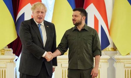 Johnson di nuovo in visita a Kiev