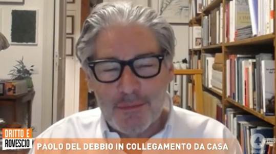 Paolo Del Debbio vaccinato e positivo al Covid