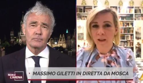 Malore per Massimo Giletti