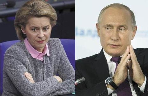 Putin e von der Leyen