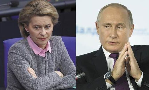 Putin e von der Leyen