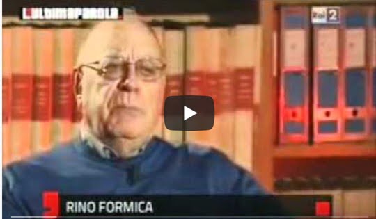 “Governo tecnico e poteri occulti”. Intervista a Rino Formica, 2011