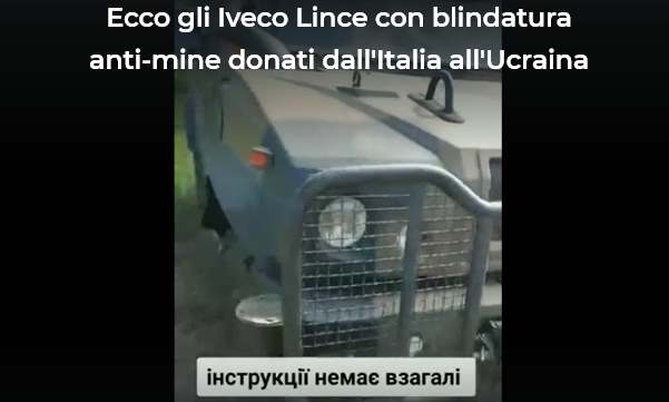 Iveco lince ucraina