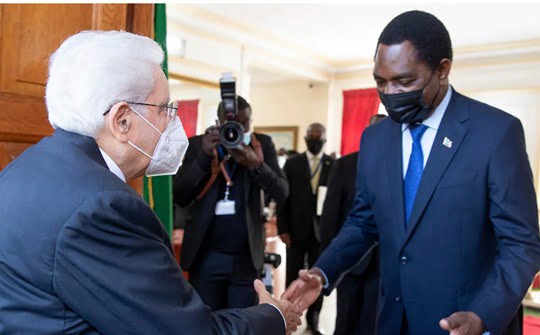 Mattarella in Zambia