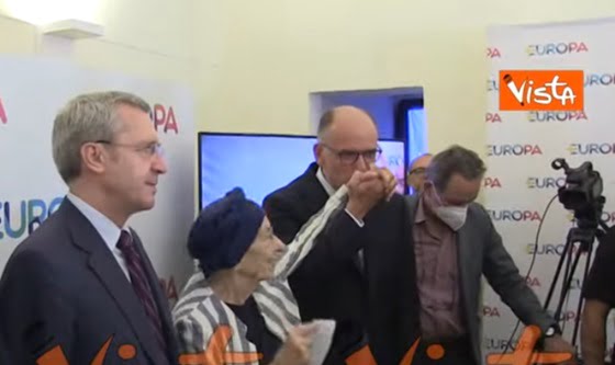 Enrico Letta ed Emma Bonino