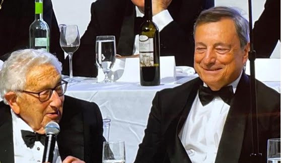 Kissinger e Mario Draghi