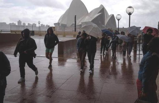 Sydney, record di piovosità
