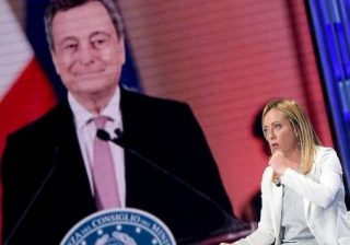 Mario Draghi e Giorgia Meloni