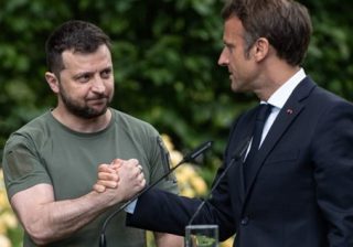 Zelensky e Macron