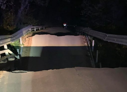 crollo ponte Cecina