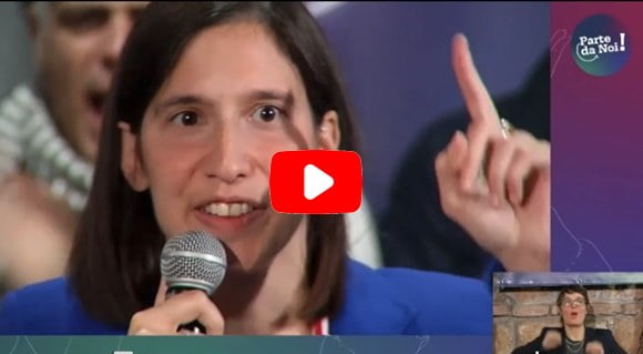 Elly Schlein bella ciao