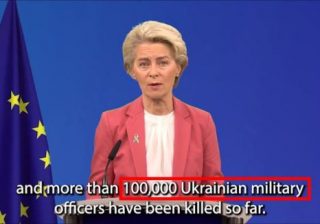 von der Leyen ucraini morti