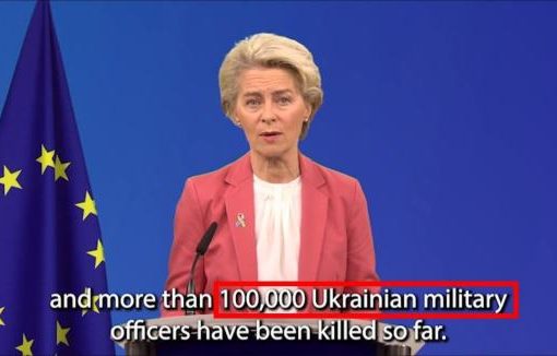 von der Leyen ucraini morti