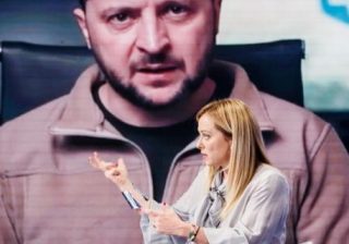 Meloni e Zelensky