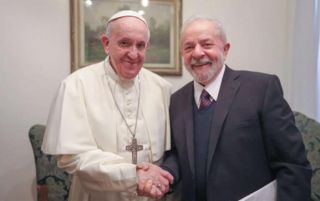 Bergoglio e Lula