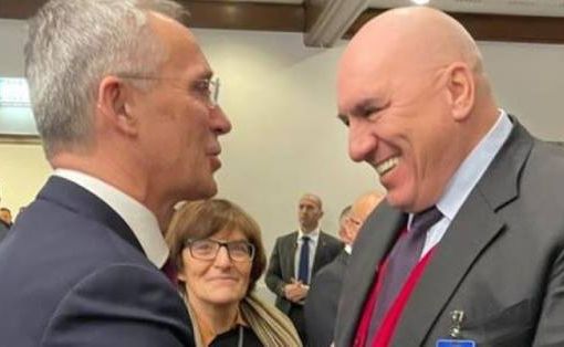 Crosetto e Stoltenberg