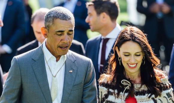 Obama e Jacinda