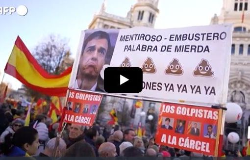 Spagna, proteste contro il governo Sanchez