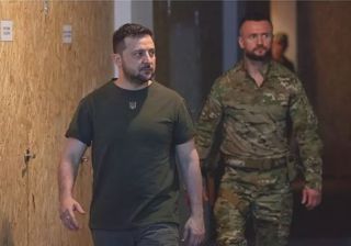 Zelensky e Maksym Donets