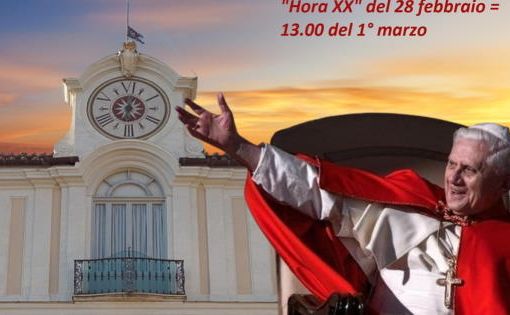 Benedetto XVI hora vigesima
