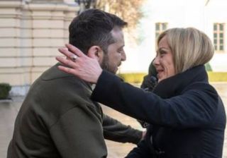 Meloni e Zelensky