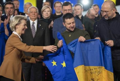 Zelensky e von der Leyen