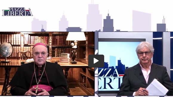 PIAZZA LIBERTA’, mons. Viganò: Chiesa e immigrazionismo