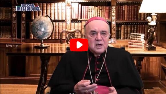 PIAZZA LIBERTA', mons. Viganò: la prostituzione dell'informazione