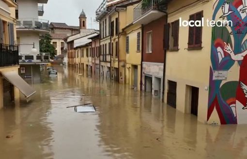 Maltempo, 14 fiumi esondati in Emilia Romagna