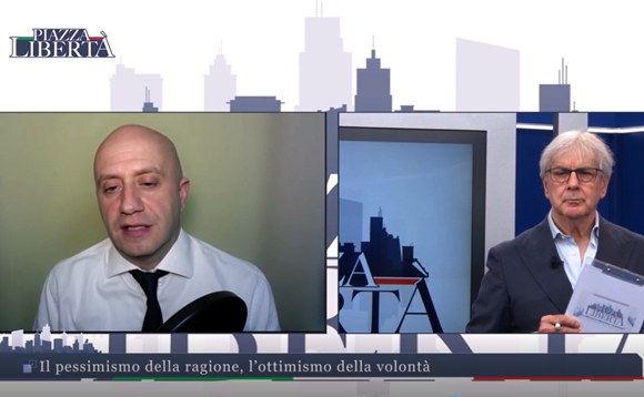 PIAZZA LIBERTA', intervento del giornalista Antonio Amorosi