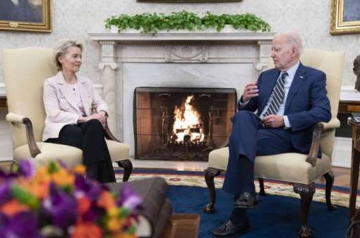 Biden e von der Leyen