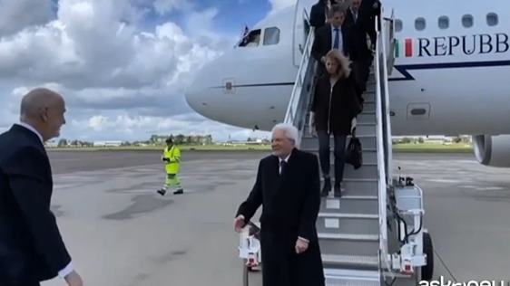 Mattarella arrivato a Londra